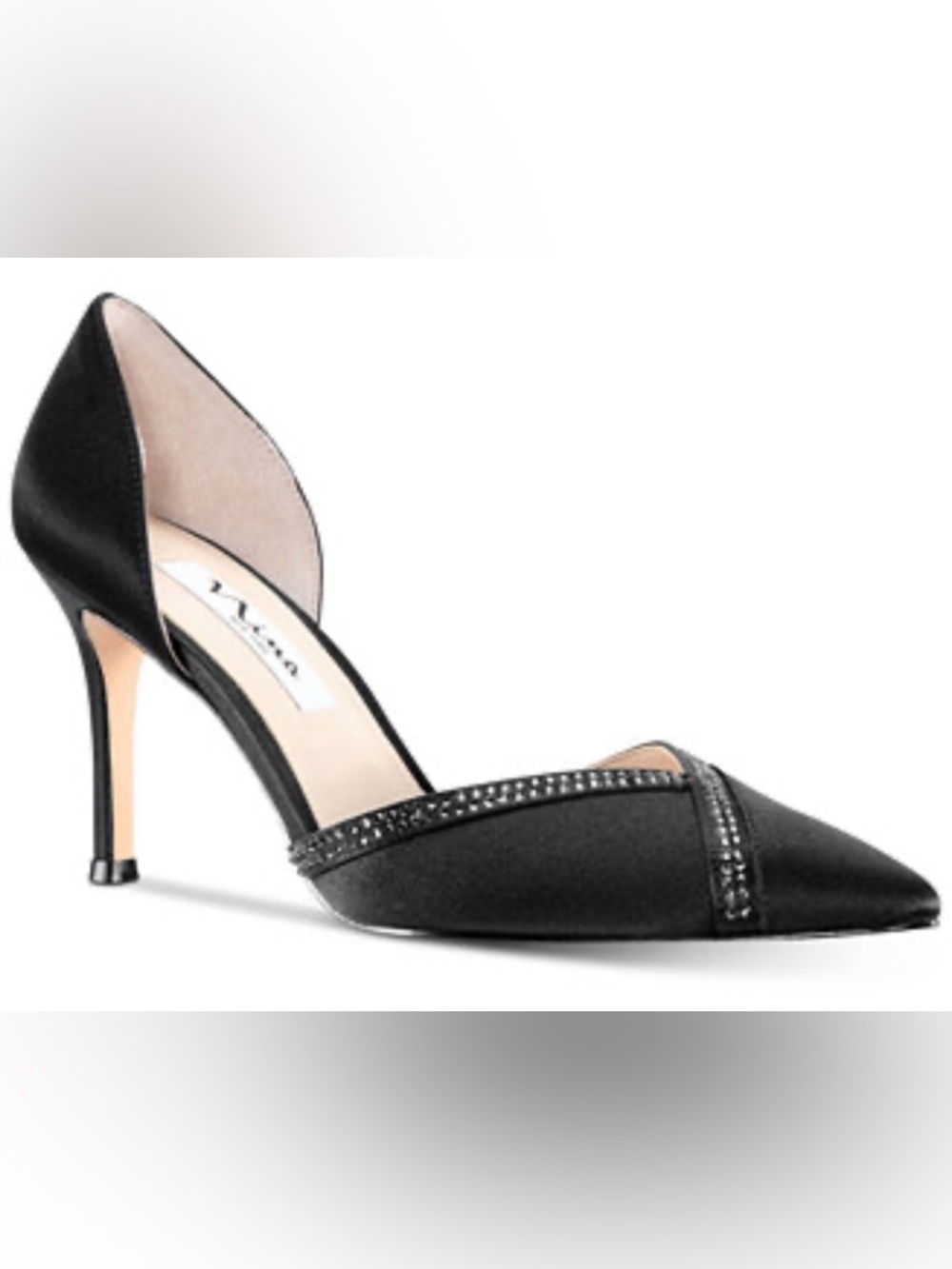 NWT Nina Diora Black Evening Pumps